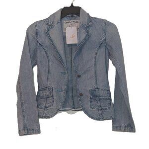 NWT Comfort Denim Jacket light blue
